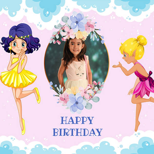 Bir kızın doğum günü için fotoğraf bölgelerinin çeşitleri