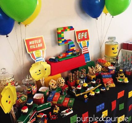 LEGO doğum günü partisi
