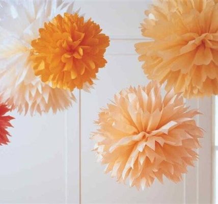 Kağıt ponpon yapımı