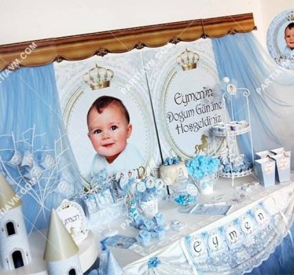 Bir erkeğin doğum günü partisini dekore etmek için seçenekler