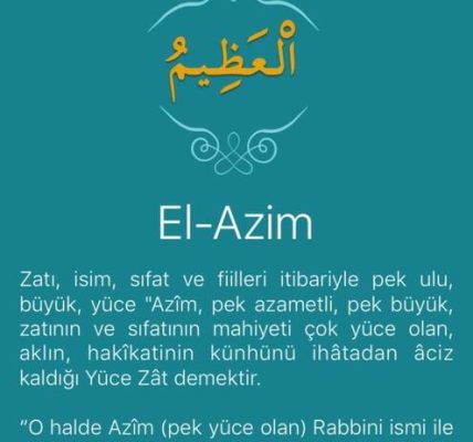 İsim Azim