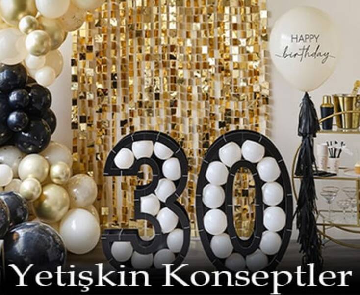 Yetişkin doğum günü partisi fikirleri