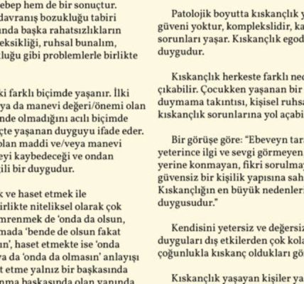 Kadın kıskançlığı hakkında her şey