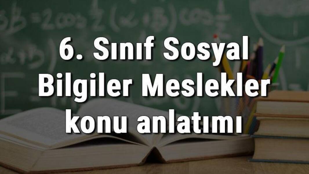 Sosyal bilgilerle ilgili bir meslek seçme