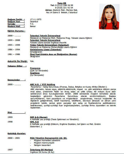 Bir yönetici için özgeçmiş nasıl yazılır?