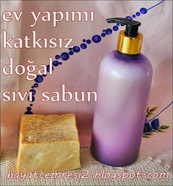 Evde sıvı sabun nasıl yapılır?