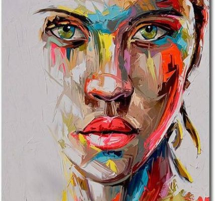 Yüz üzerine suluboya