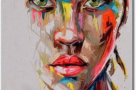 Yüz üzerine suluboya