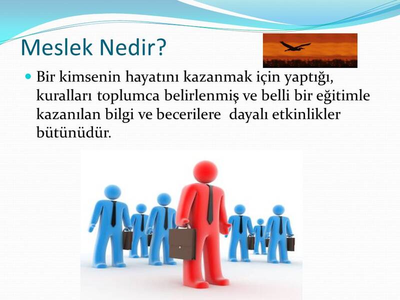 Bilgi ile ilgili bir meslek seçmek
