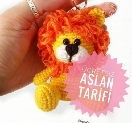 Aslan amigurumi nasıl örülür?