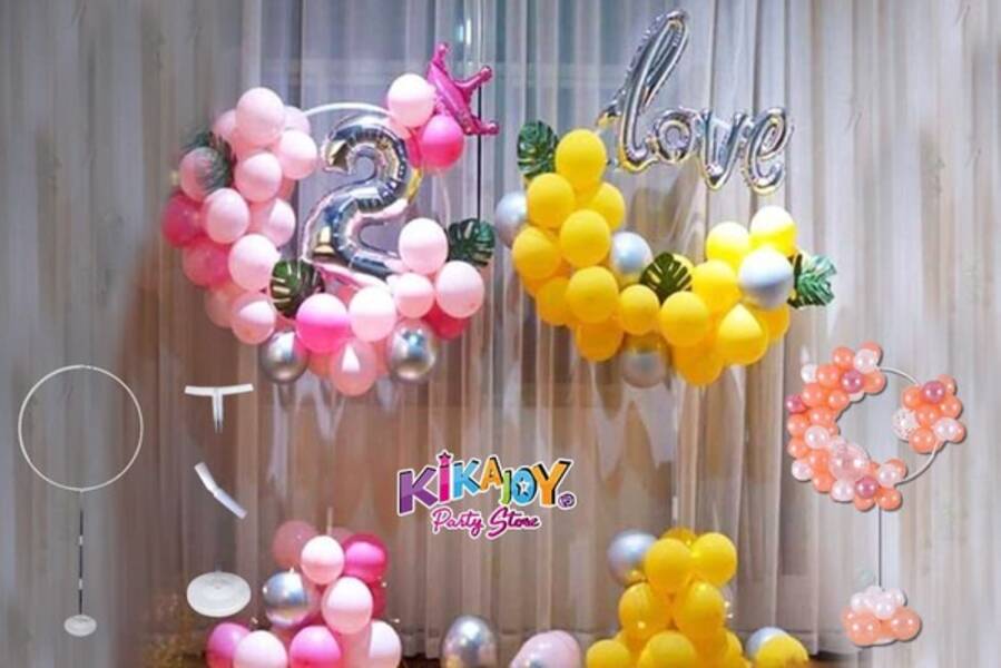 Doğum günü partisi için bir oda balonlarla nasıl dekore edilir??