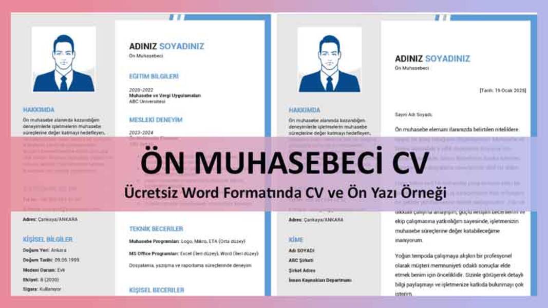 Bir CV için muhasebecinin sorumlulukları