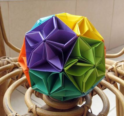 Yeni başlayanlar için Kusudama yapım teknolojisi