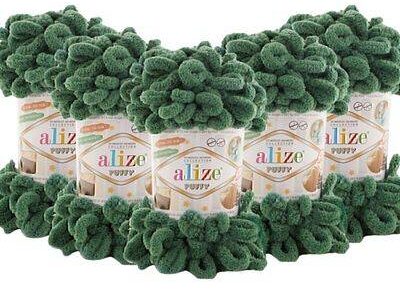 Alize Puffy ipliğinden neler örülebilir??