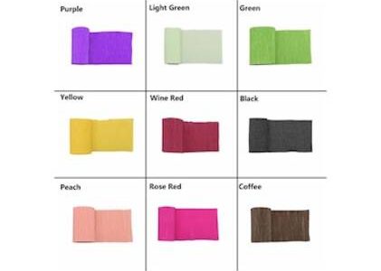 Krep kağıdının özellikleri ve uygulaması