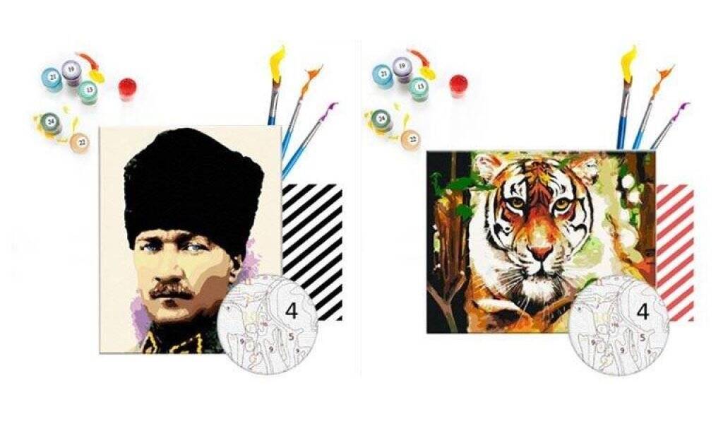 Rakamlarla bir tablo nasıl verniklenir?