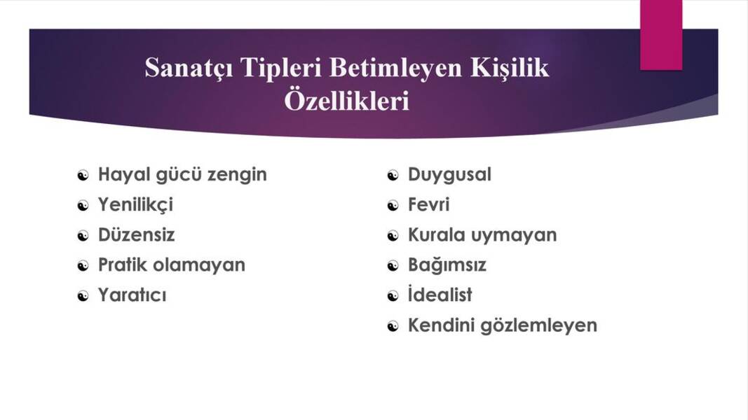 Duygusal kişilik tipinin özellikleri ve nitelikleri