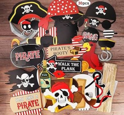 Çocuklar ve yetişkinler için bir korsan partisi düzenlemek