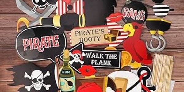 Çocuklar ve yetişkinler için bir korsan partisi düzenlemek