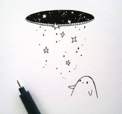 Eskiz defteri için çizimler