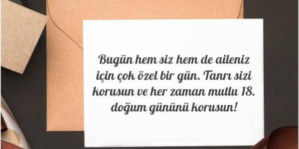 Doğum Günü Senaryosu 18 yaşında bir kız için