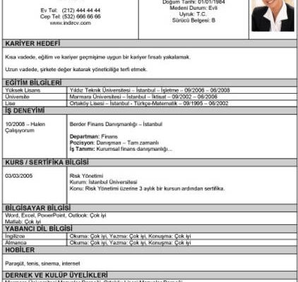 CV için hobiler: ne belirtilmeli?