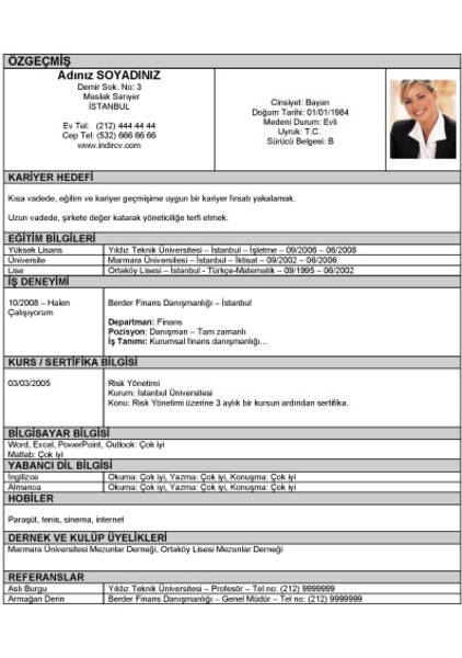 CV için hobiler: ne belirtilmeli?