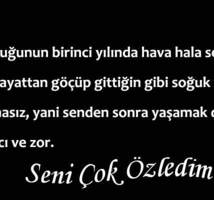 Annemin yıldönümü senaryosu