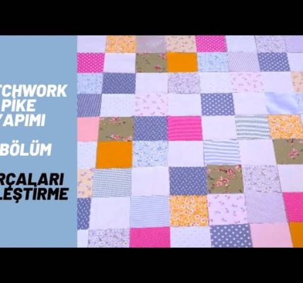Kağıt üzerine patchwork teknikleri