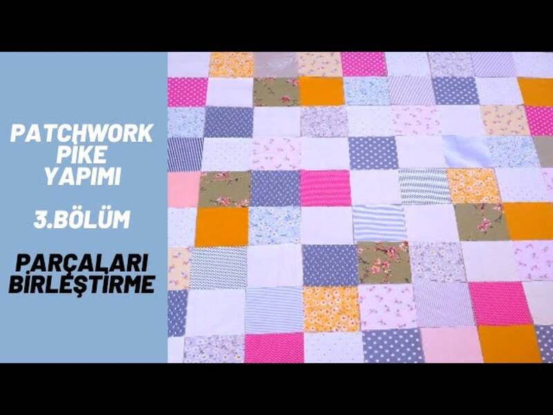 Kağıt üzerine patchwork teknikleri