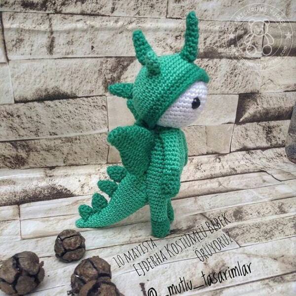 Amigurumi ejderha nasıl yapılır?